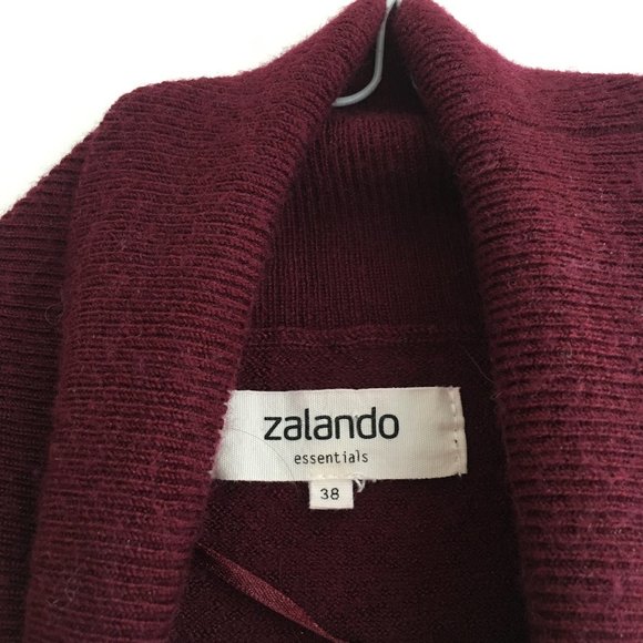 Turtleneck bordeaux Zalando Wool size M (EU 38) - Picture 3 of 4